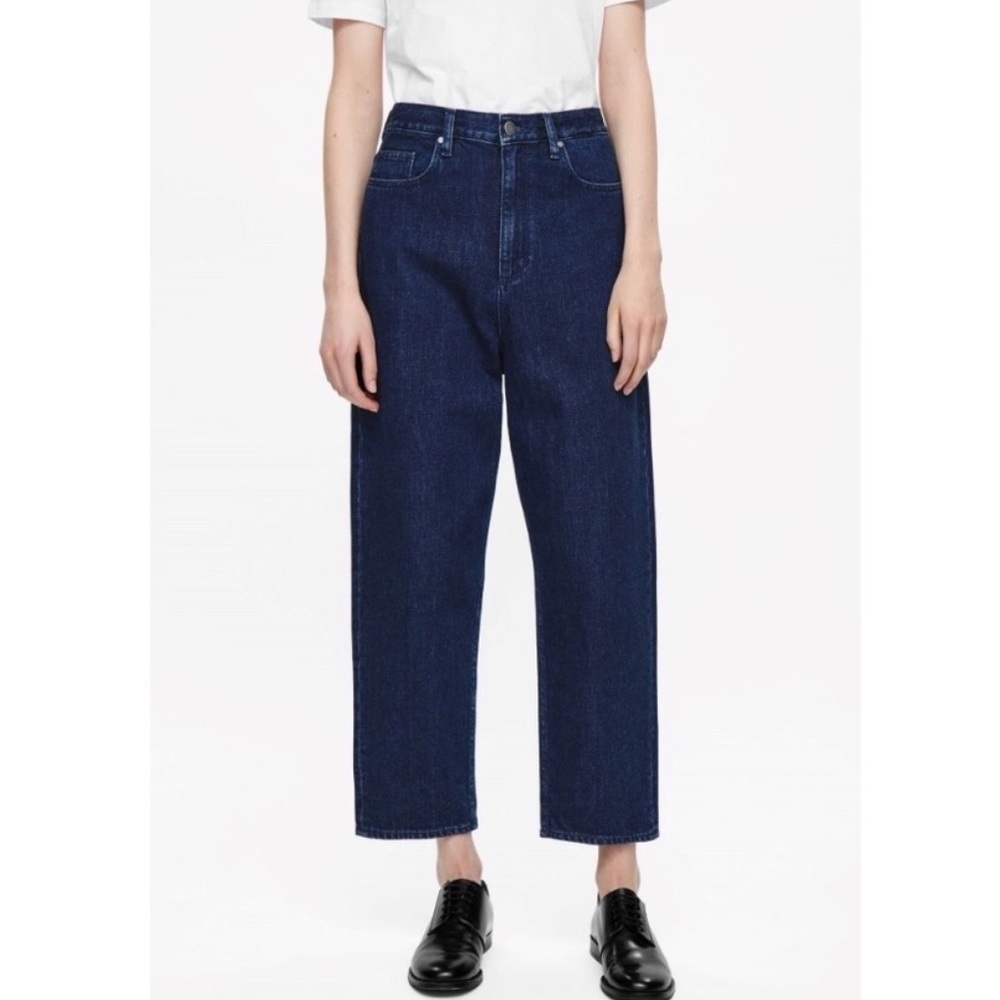 COS High Rise Tapered Leg Mom Jeans 27